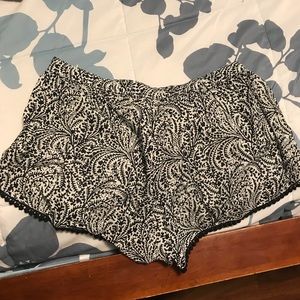 Aerie Navy/White Shorts